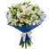 bouquet of white orchids. Voronezh